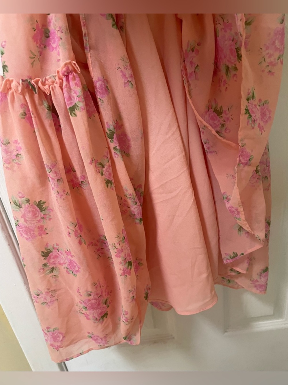 Loveshackfancy Target Dress Size 4 Roses Cottagecore Peasant Coquette - Picture 8 of 11